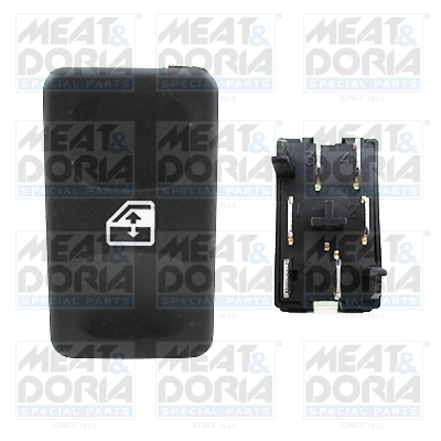 Switch, window regulator